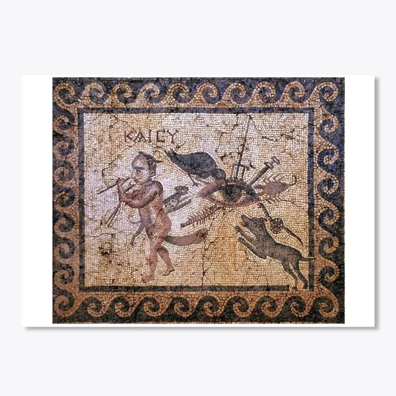 Evil Eye Mosaic, from Antoich,Turkey.