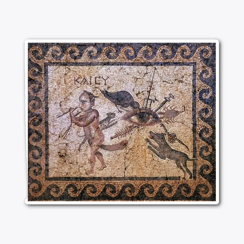 Evil Eye Mosaic, from Antoich,Turkey.